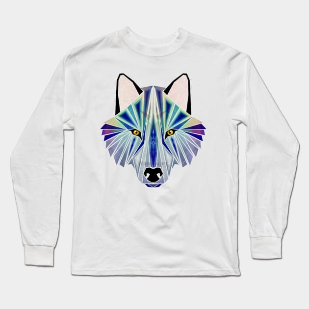 wolf Long Sleeve T-Shirt by Manoou